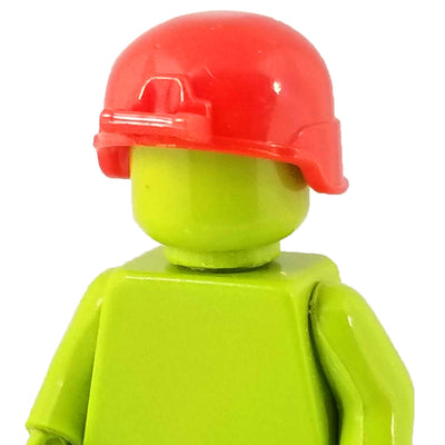 Minifig Red Ballistic Helmet - Headgear